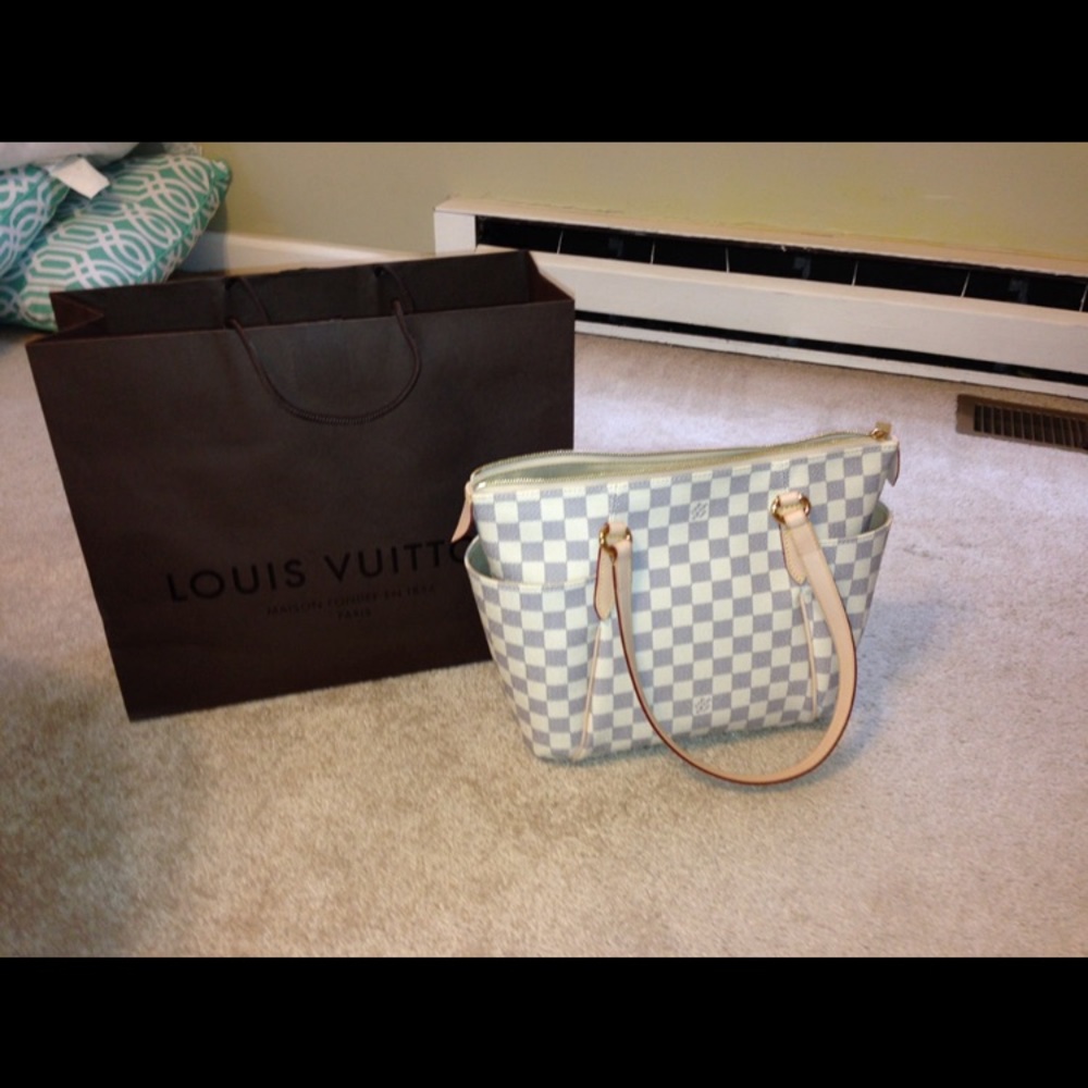 Louis Vuitton Totally PM Damier Azur bag